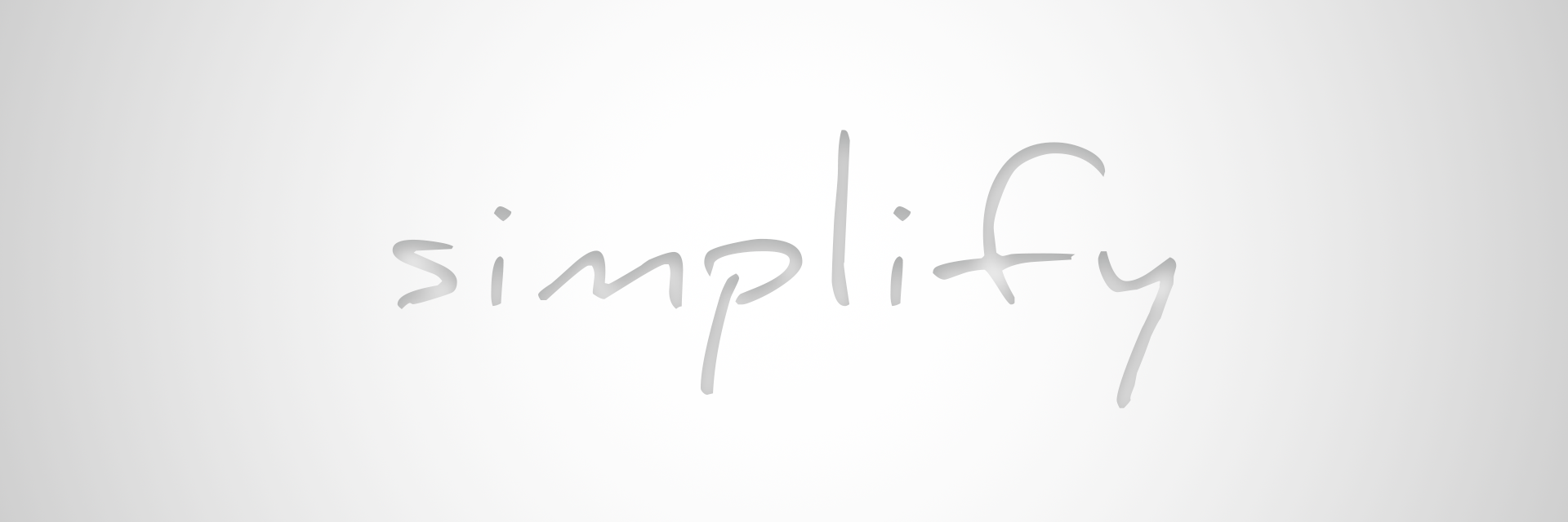 Simplify - Money and Possessions